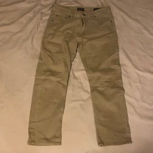 Bullhead Men’s Size 32x30 Slim Straight Khaki Jeans